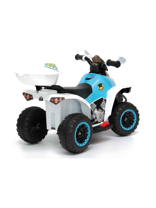 Elektriline pealeistutav Police Quad lastele YSA021A Valge
