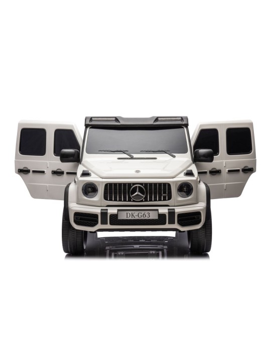 Laste Elektriauto Mercedes G63 XXL Valge 4x4