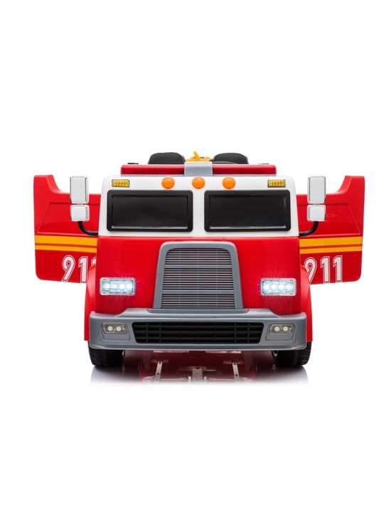 Fire Truck Punane Laste Elektriauto