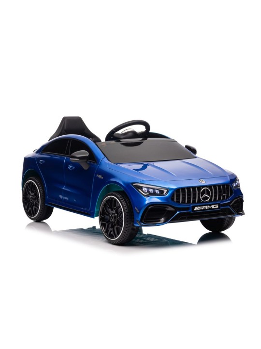 Elektriauto Lastele Mercedes CLA 45s AMG Sinine Värvitud 4x4