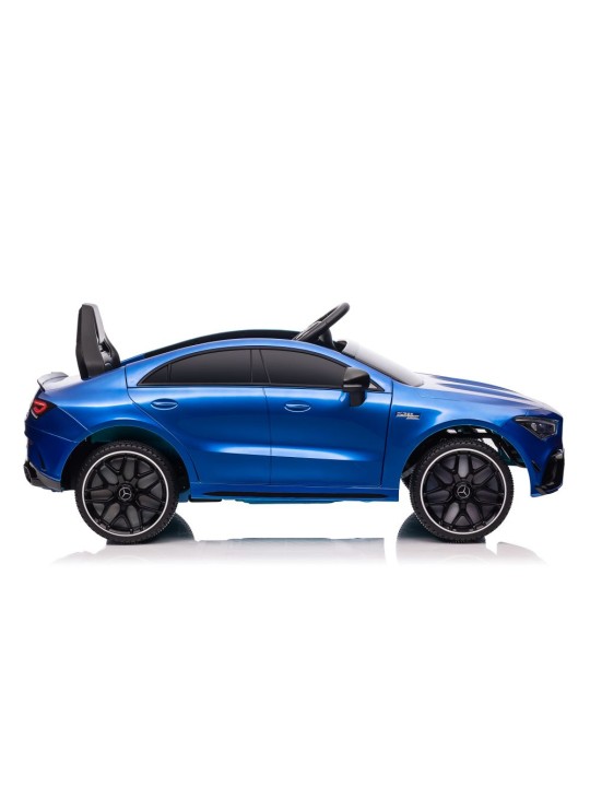 Elektriauto Lastele Mercedes CLA 45s AMG Sinine Värvitud 4x4