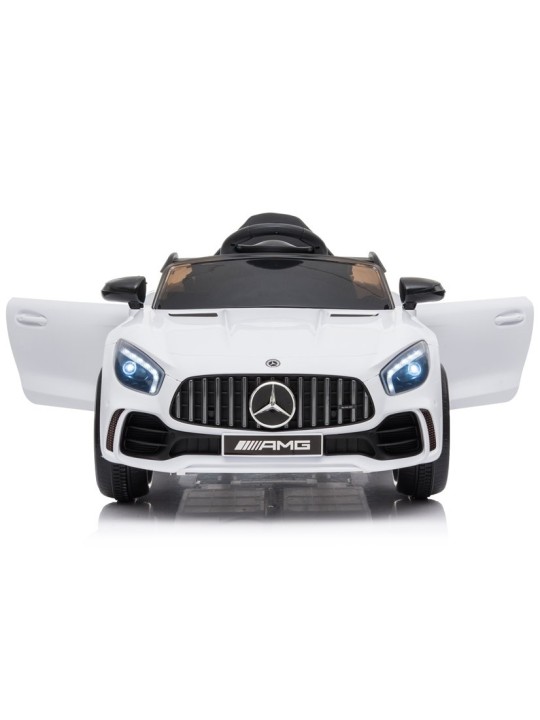Laste Elektriauto Mercedes AMG GT R Valge