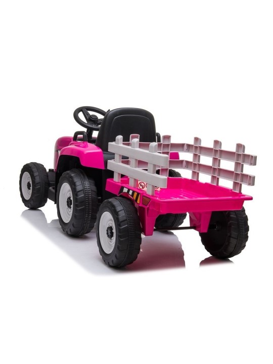 XMX611 Elektriline pealeistutav traktor Roosa