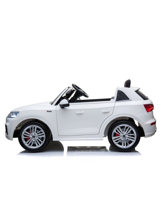 Audi Q5 2-istekohaga Valge Laste Elektriauto