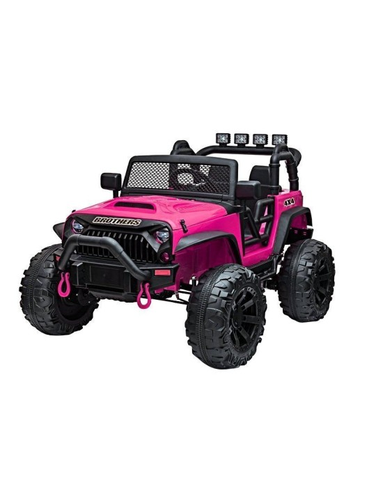 Jeep JC666 Laste Elektriauto Rose Värvitud