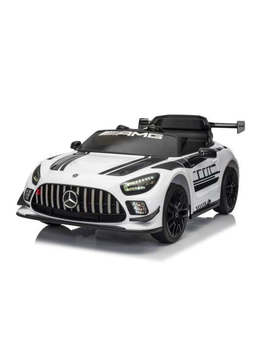 Laste Elektriauto Mercedes AMG GT3 Valge