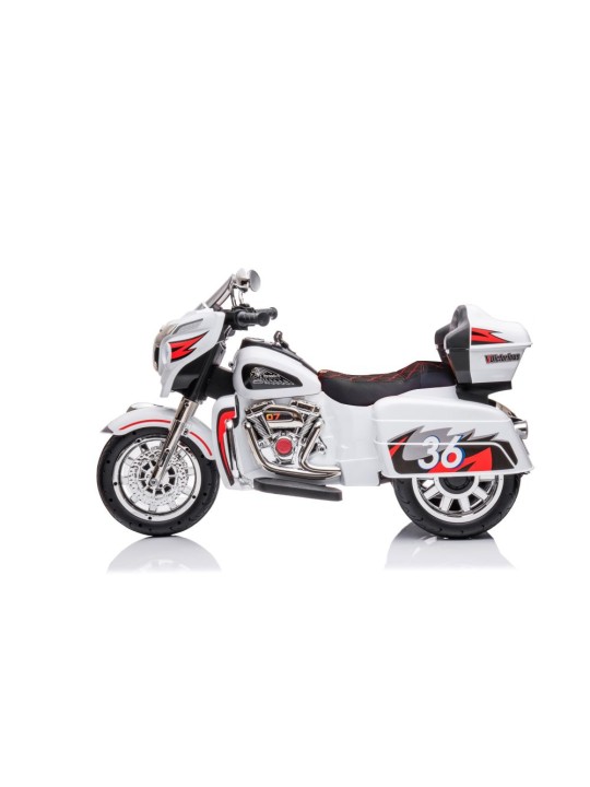 Goldwing  Three-Ratased Elektriline mootorratas Valge