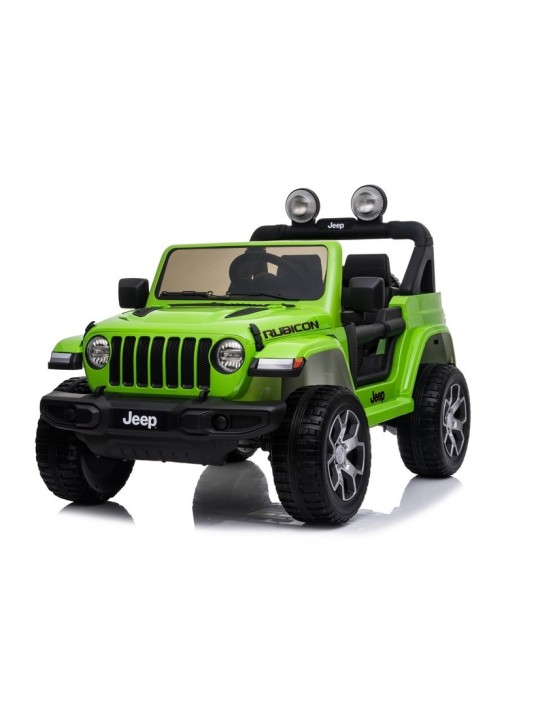 Elektriline pealeistutav Jeep Rubicon 4x4 Roheline