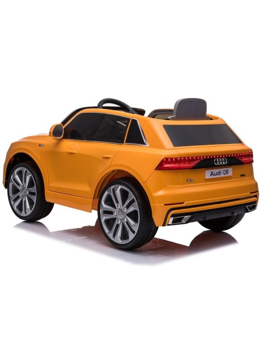 Laste Elektriauto Audi Q8 JJ2066 Kollane Lakitud