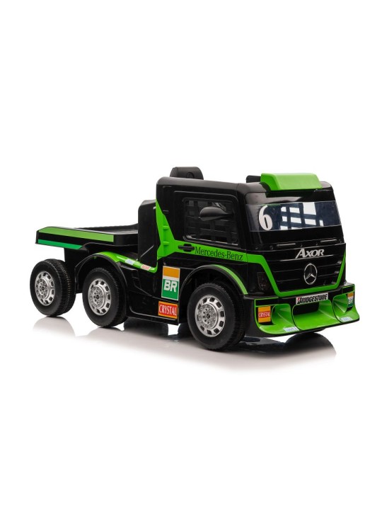 Laste Elektriauto Mercedes XMX622B Roheline LCD