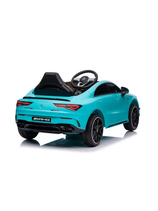Laste Elektriauto Mercedes CLA 45s AMG Turquoise 4x4