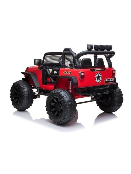 Jeep JC666 Laste Elektriauto Punane