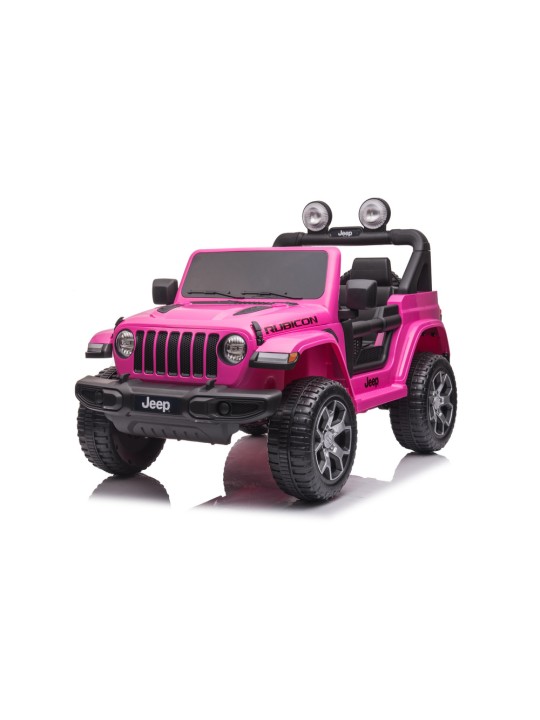 Elektriline pealeistutav Jeep Wrangler Rubicon DK-JWR555 Roosa