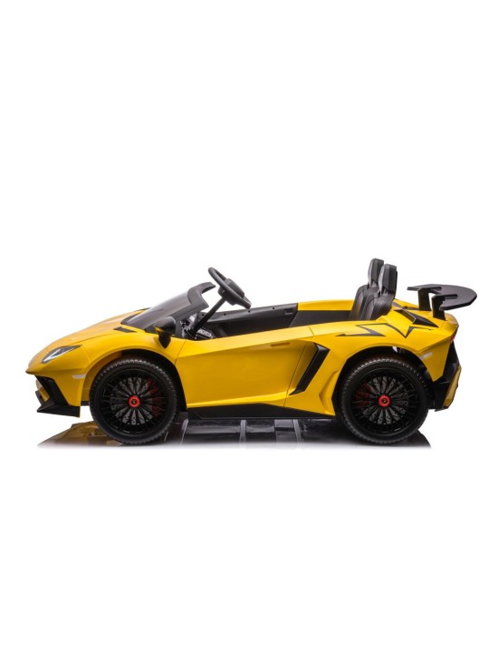 Laste Elektriauto Lamborghini XXL A8803 Kollane 24V
