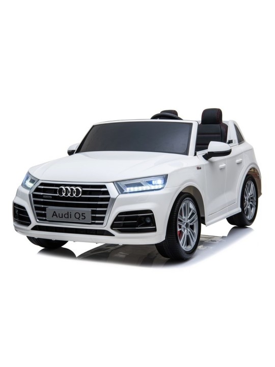 Audi Q5 2-istekohaga Valge Laste Elektriauto