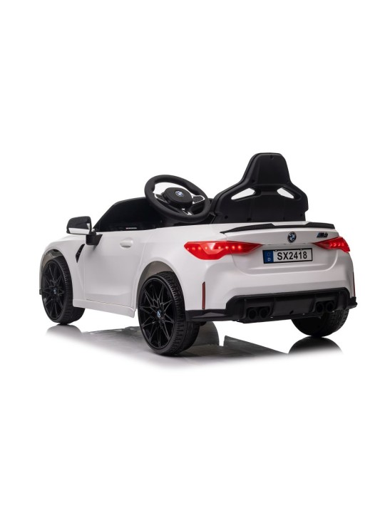 Laste Elektriauto BMW M4 Valge