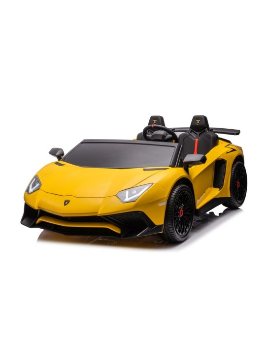 Laste Elektriauto Lamborghini XXL A8803 Kollane 24V