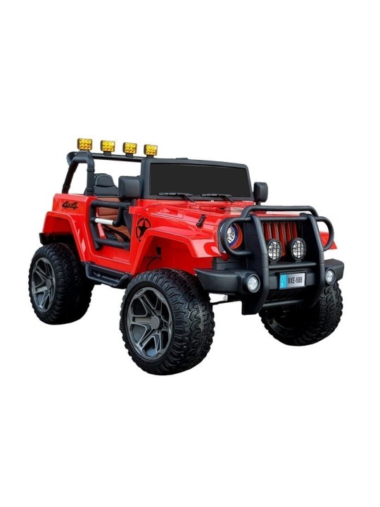 Laste Elektriauto WXE-1688 4x4 Punane
