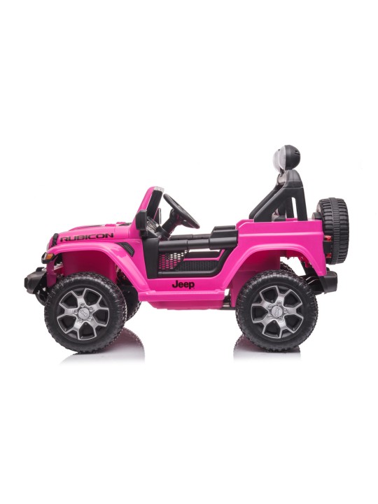 Elektriline pealeistutav Jeep Wrangler Rubicon DK-JWR555 Roosa