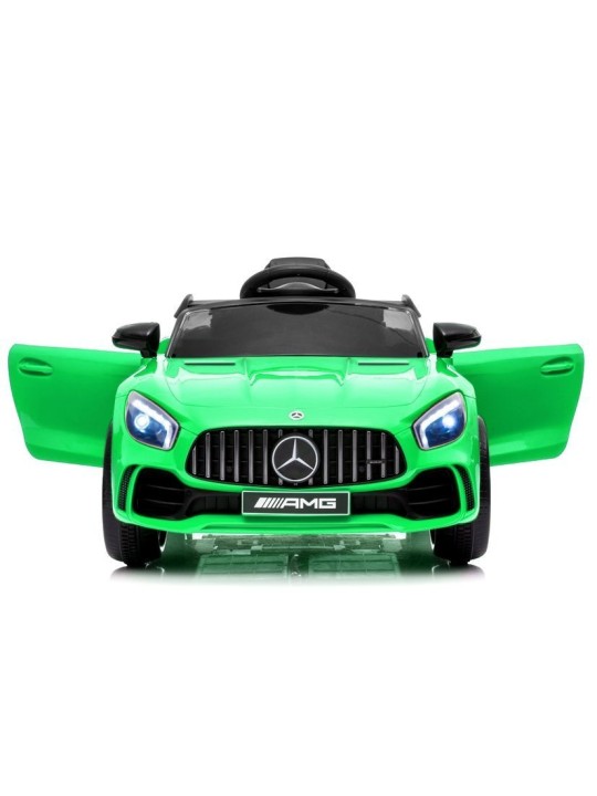 Laste Elektriauto Mercedes AMG GT R Roheline