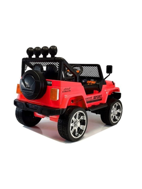Elektriline pealeistutav S2388 Jeep Punane 4x45W