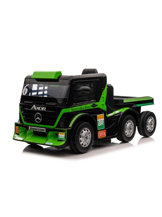 Laste Elektriauto Mercedes XMX622B Roheline LCD