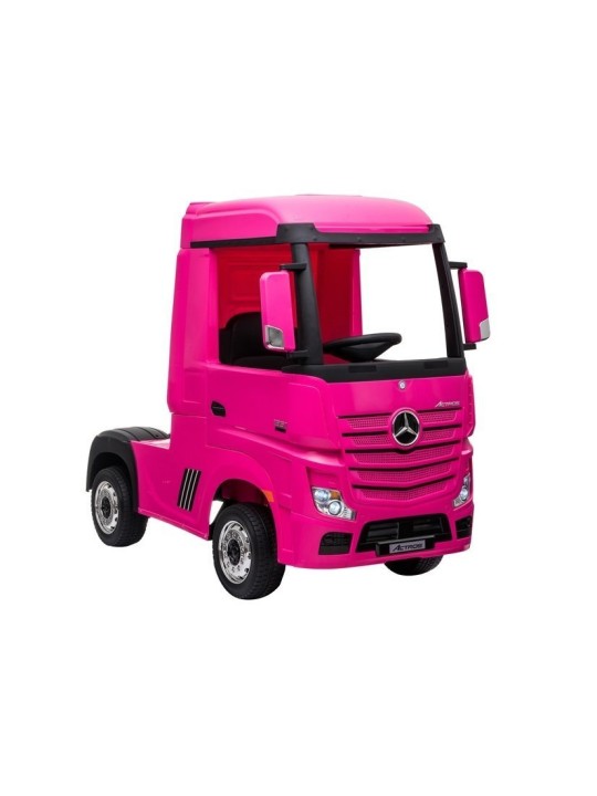 Elektriauto Lastele Mercedes Actros Roosa 4x4