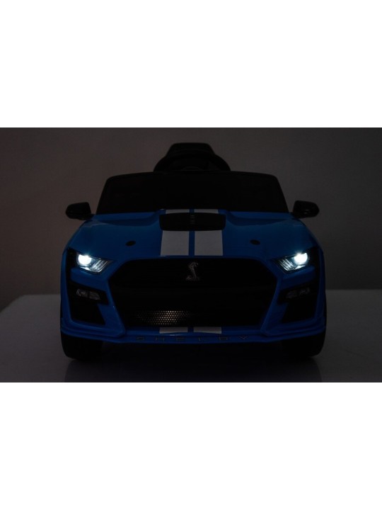 Laste Elektriauto Ford Mustang GT500 Shelby Sinine