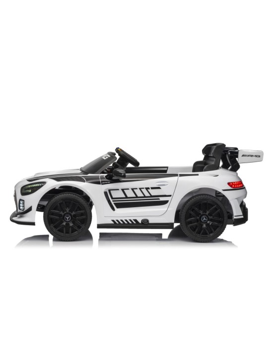Laste Elektriauto Mercedes AMG GT3 Valge
