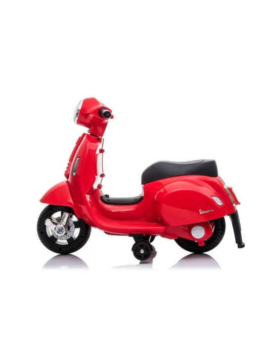 Punane Elektriline Scooter Vespa GTS 300 Mini