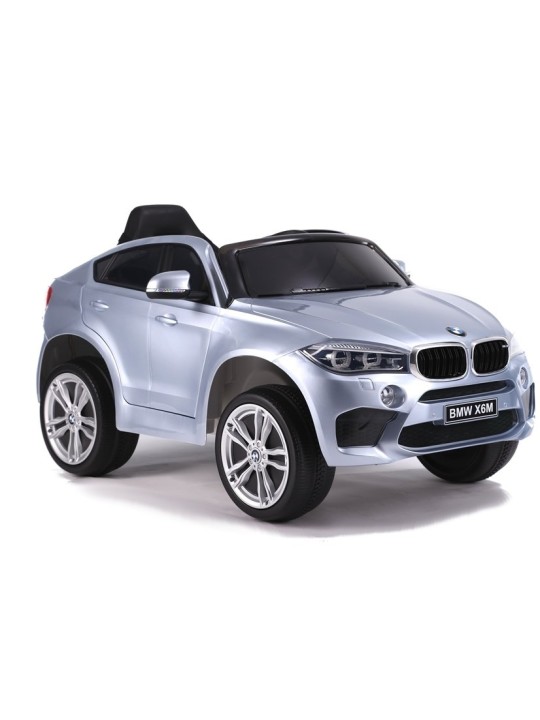 Laste Elektriauto BMW X6 Hõbedane Lakitud