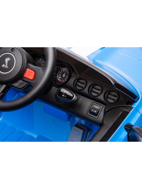 Laste Elektriauto Ford Mustang GT500 Shelby Sinine