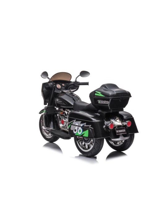 Goldwing NEL-R1800GS Three-Ratased Elektriline mootorratas Must