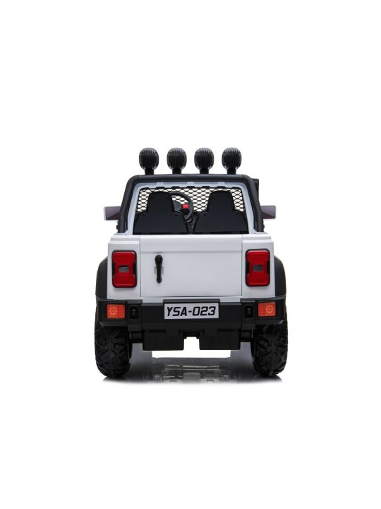 YSA023 Laste Elektriauto Valge 24V