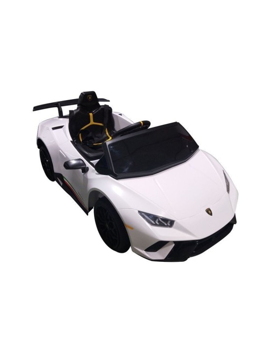 Laste Elektriauto Lamborghini Huracan Valge