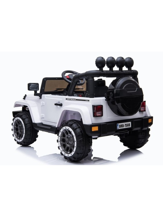 Laste Elektriauto BRD-7588 Valge