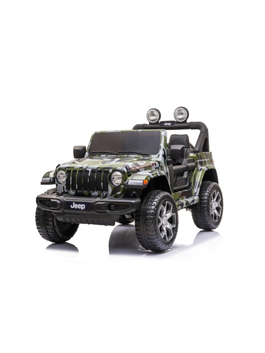 Laste Elektriauto Jeep Wrangler Rubicon DK-JWR555 Camo