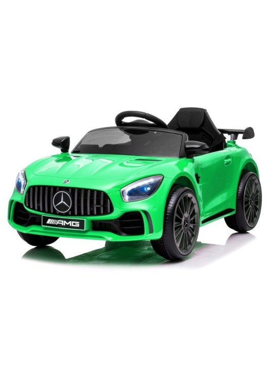 Laste Elektriauto Mercedes AMG GT R Roheline