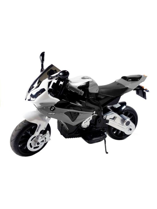 Elektriline Mootorratas Lastele BMW S1000RR Hõbedane