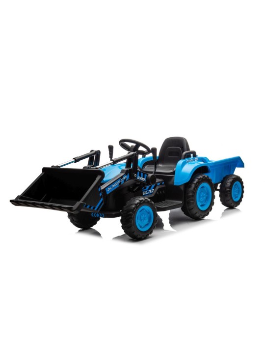 Elektriline Traktor LasteleZ Łyżką BW-X002A Sinine