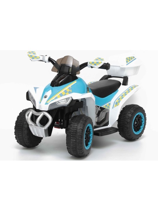 Elektriline pealeistutav Police Quad lastele YSA021A Valge