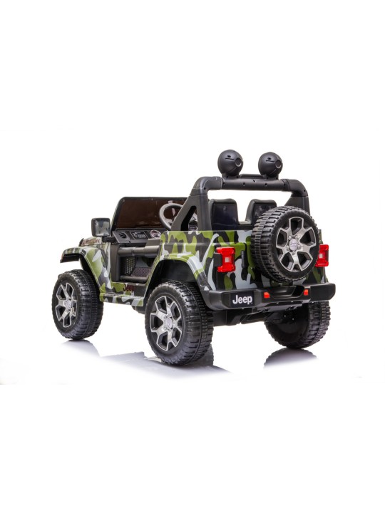 Laste Elektriauto Jeep Wrangler Rubicon DK-JWR555 Camo