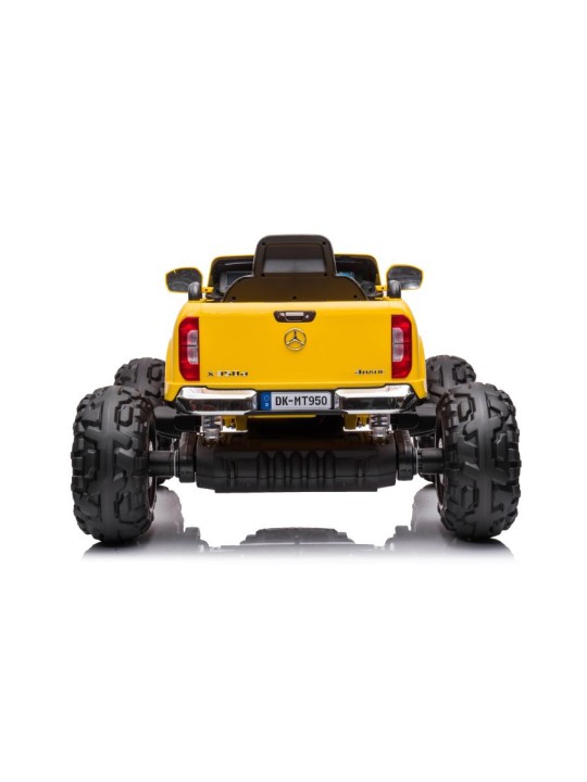 Laste Elektriauto DK-MT950 Kollane Lakitud