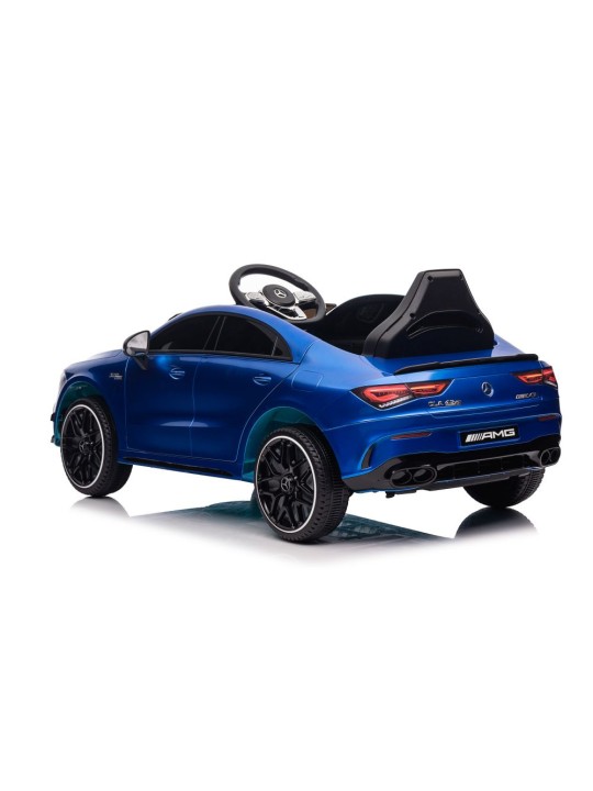 Elektriauto Lastele Mercedes CLA 45s AMG Sinine Värvitud 4x4