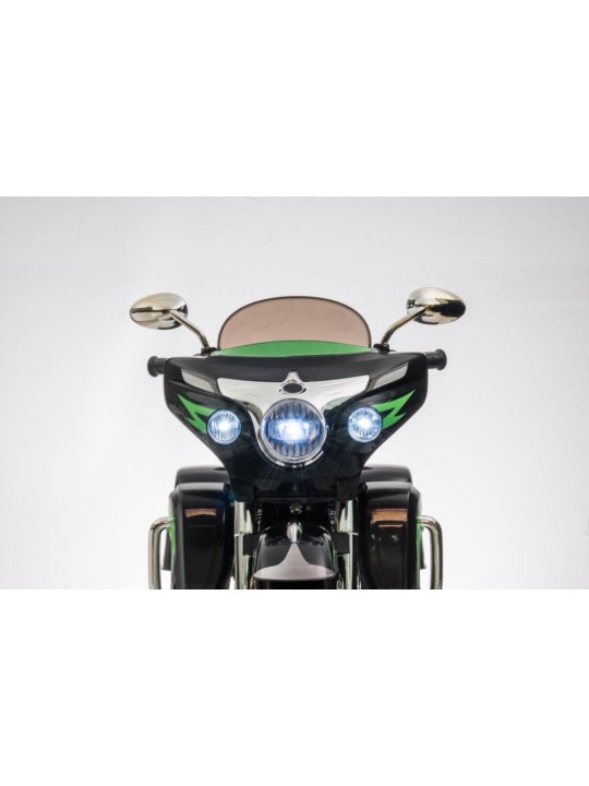 Goldwing NEL-R1800GS Three-Ratased Elektriline mootorratas Must
