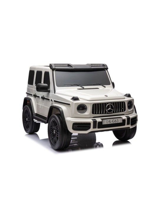 Laste Elektriauto Mercedes G63 XXL Valge 4x4
