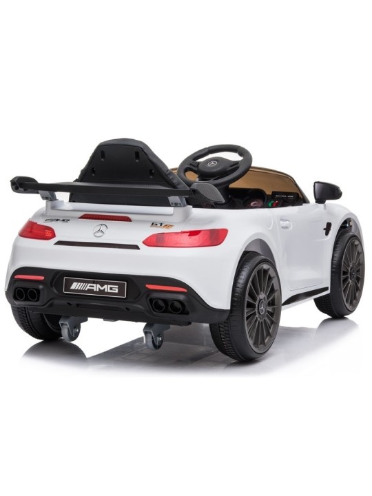Laste Elektriauto Mercedes AMG GT R Valge