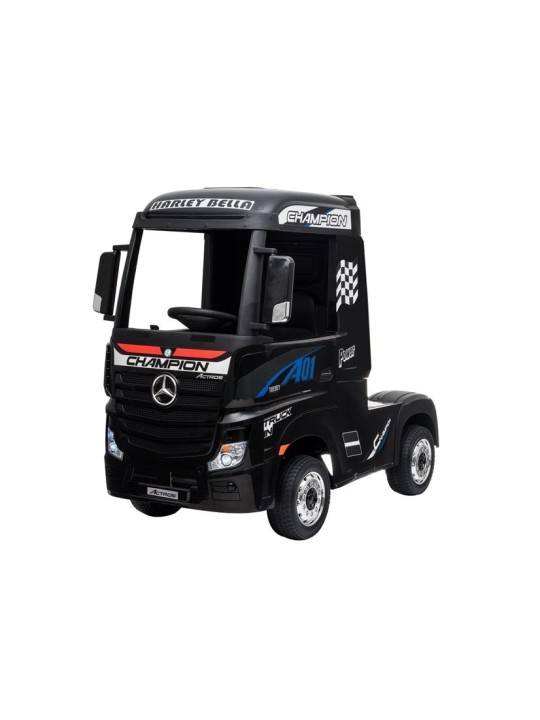 Laste Elektriauto Mercedes Actros Must Värvitud MP4