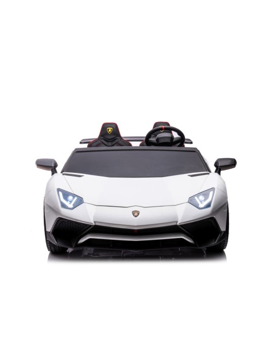 Laste Elektriauto Lamborghini XXL A8803 Valge 24V