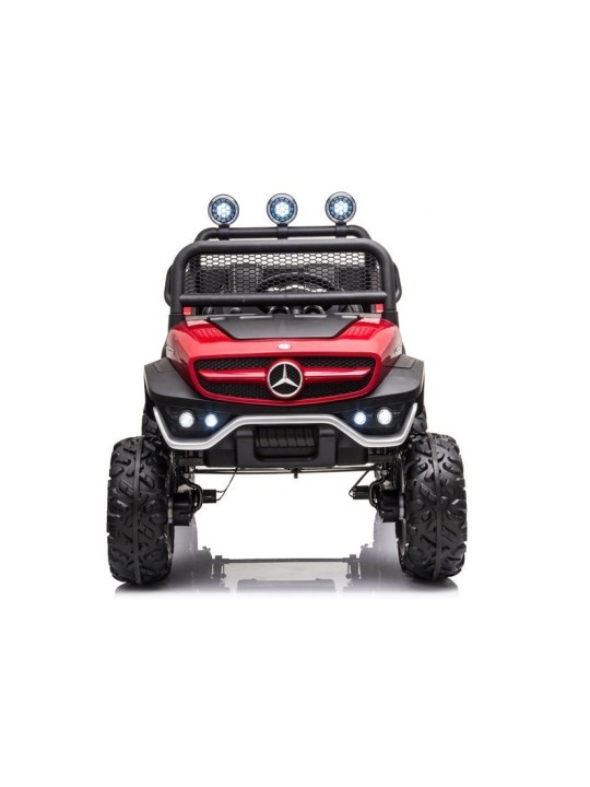 Elektriline pealeistutav Mercedes Unimog S Värvitud Punane